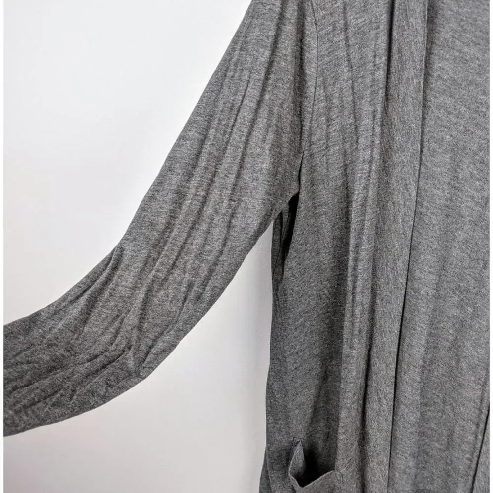 J. Crew Always Open Cardigan Sweater Gray 33418 Size XL